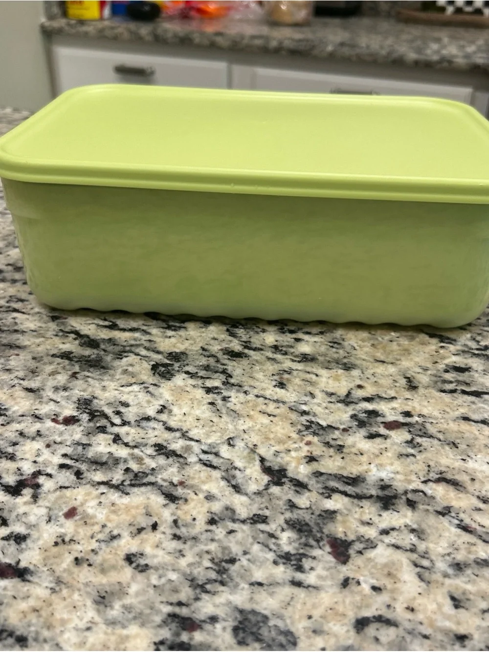 Lock N Lock Lime Green Produce Draining Storage Container with Lid